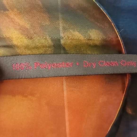 ABI Ferrin Poncho Top sz Small Multi colored - Picture 4 of 6